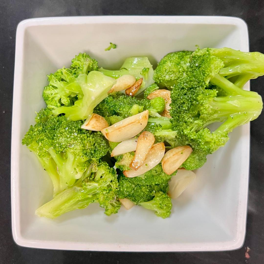 Broccoli Steamed.