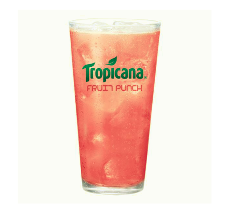 Tropicana Fruit Punch.