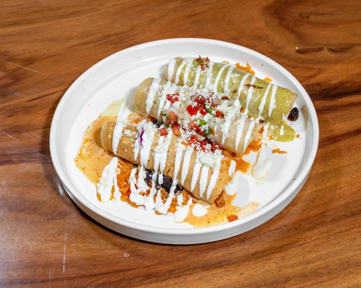 Enchiladas Viva Mexico.