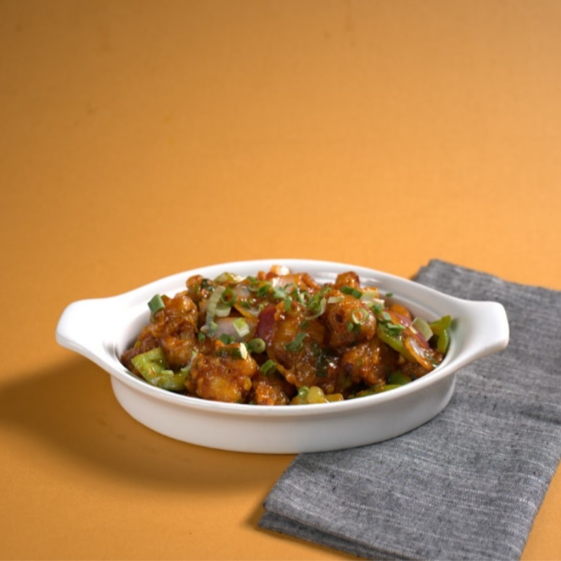 Veg Manchurian.