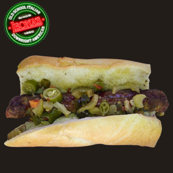 Italian Sausage Sandwich.