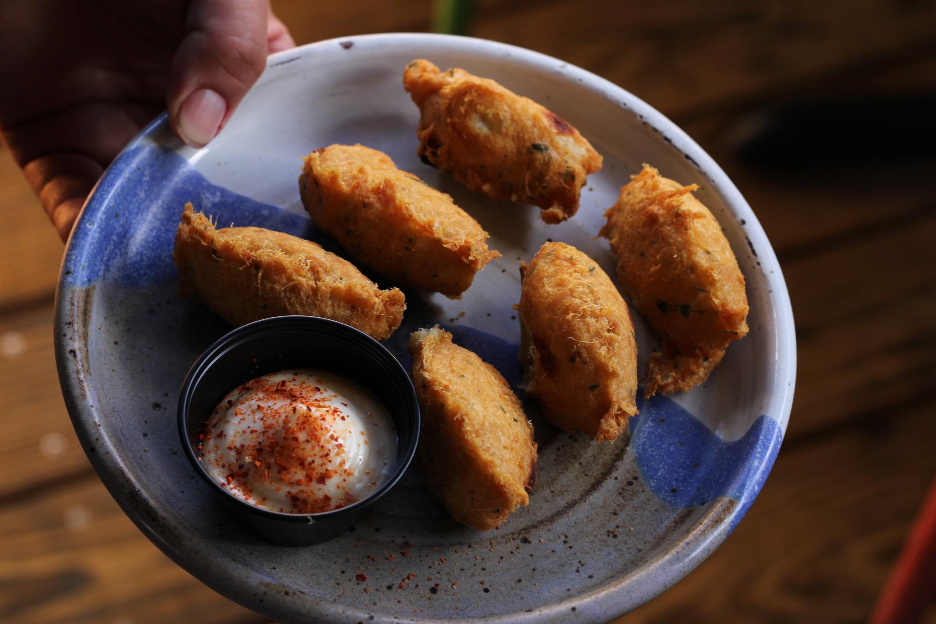 Croquetas de Bacalao.