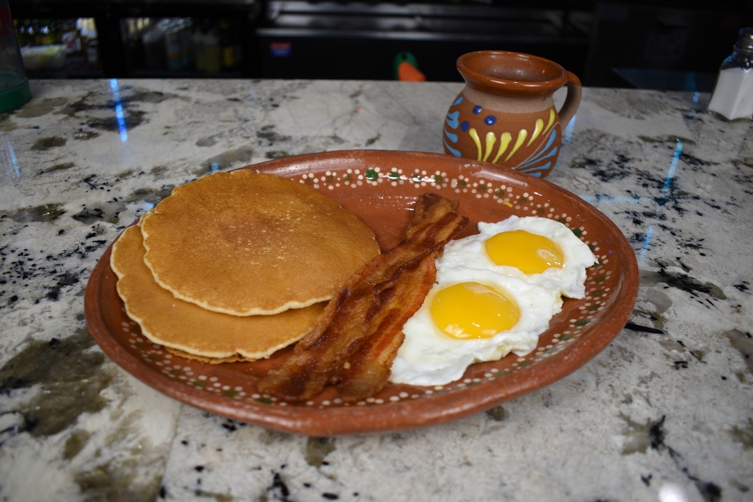 American Breakfast Plate.