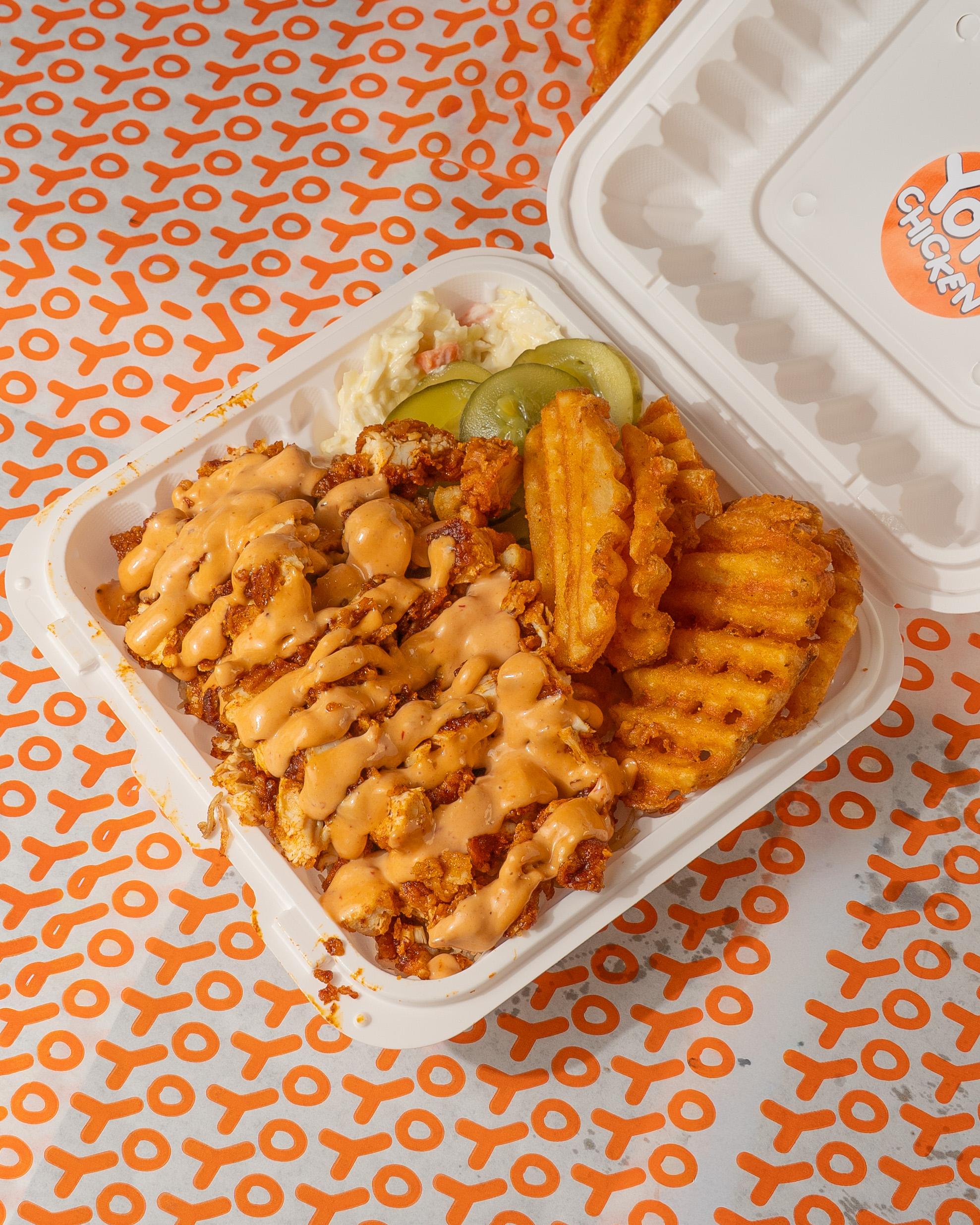YoYo Crispy Over Rice Bowl.