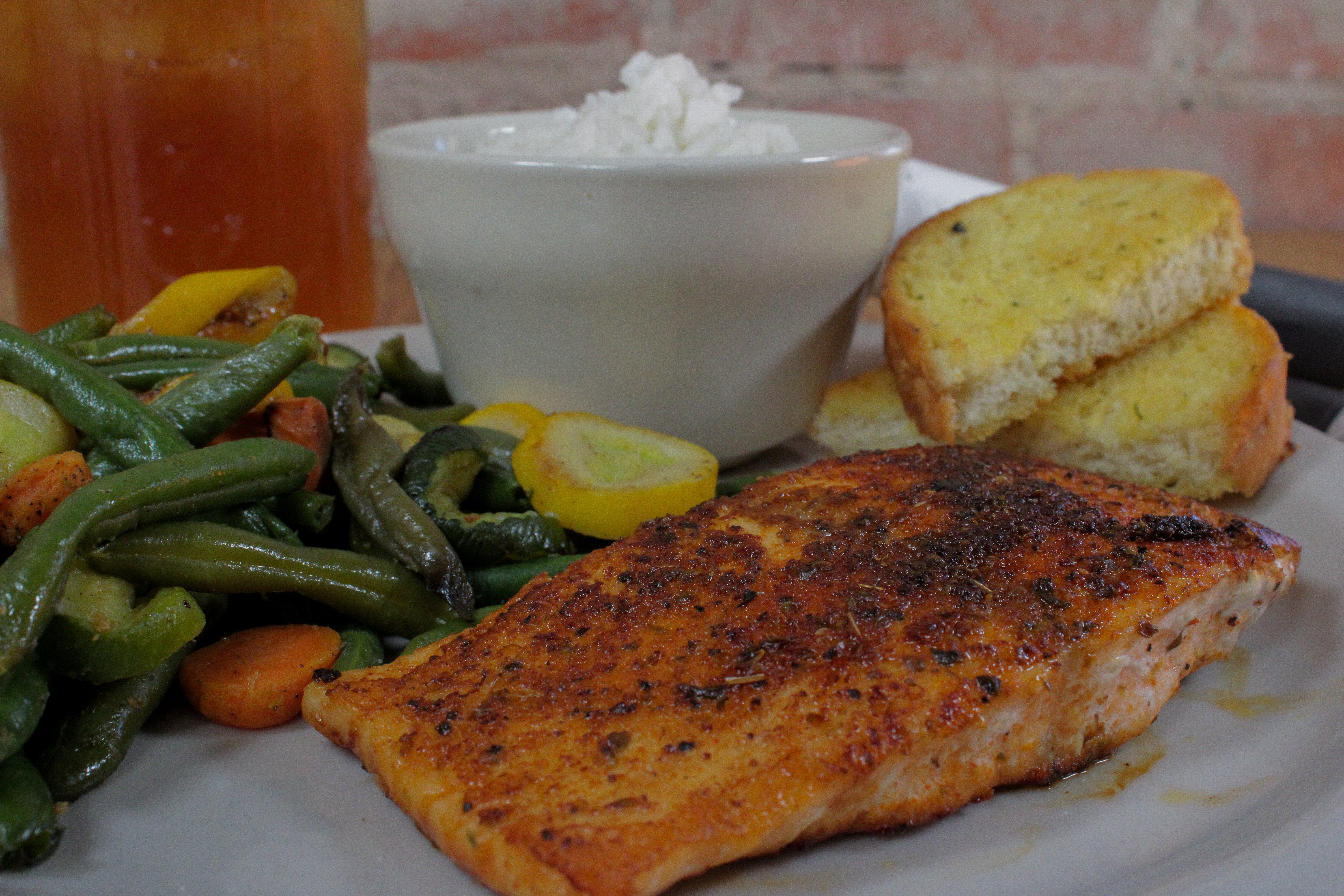Blackened Salmon.
