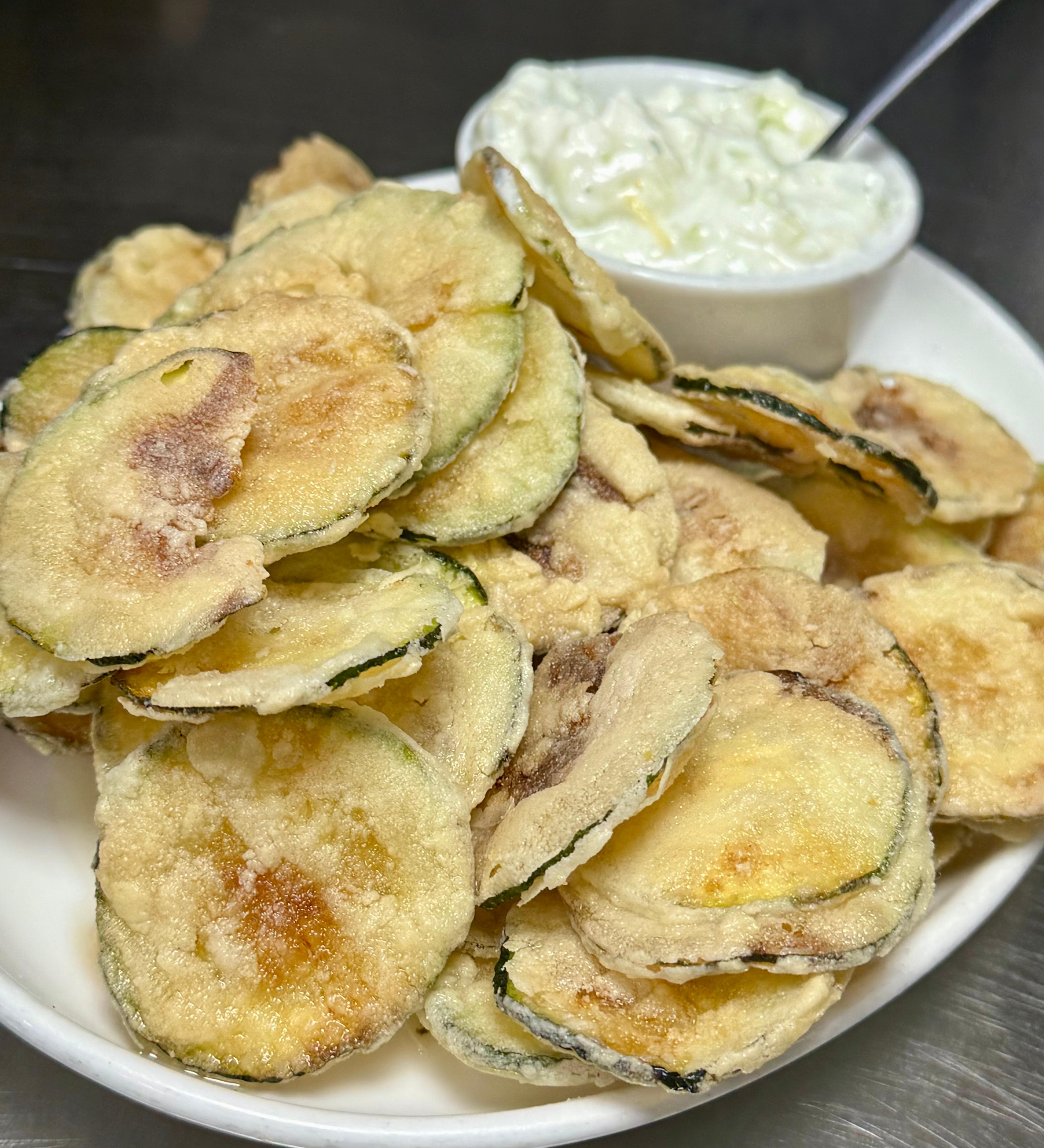 ZUCCHINI CHIPS ( GF).