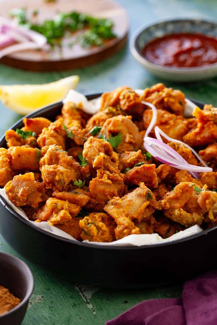 Madurai Chicken Pakoda 1/4 tray.