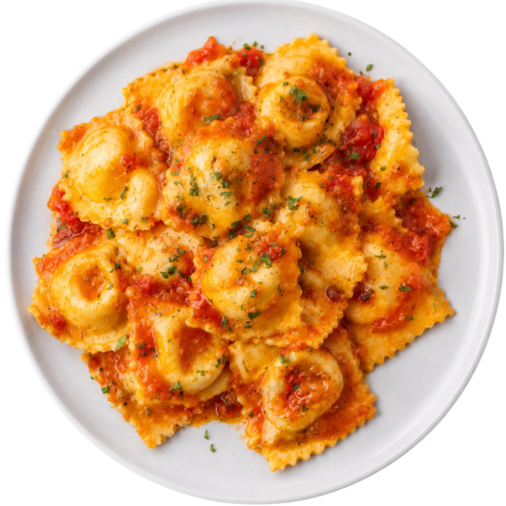 Kids Cheese Ravioli.