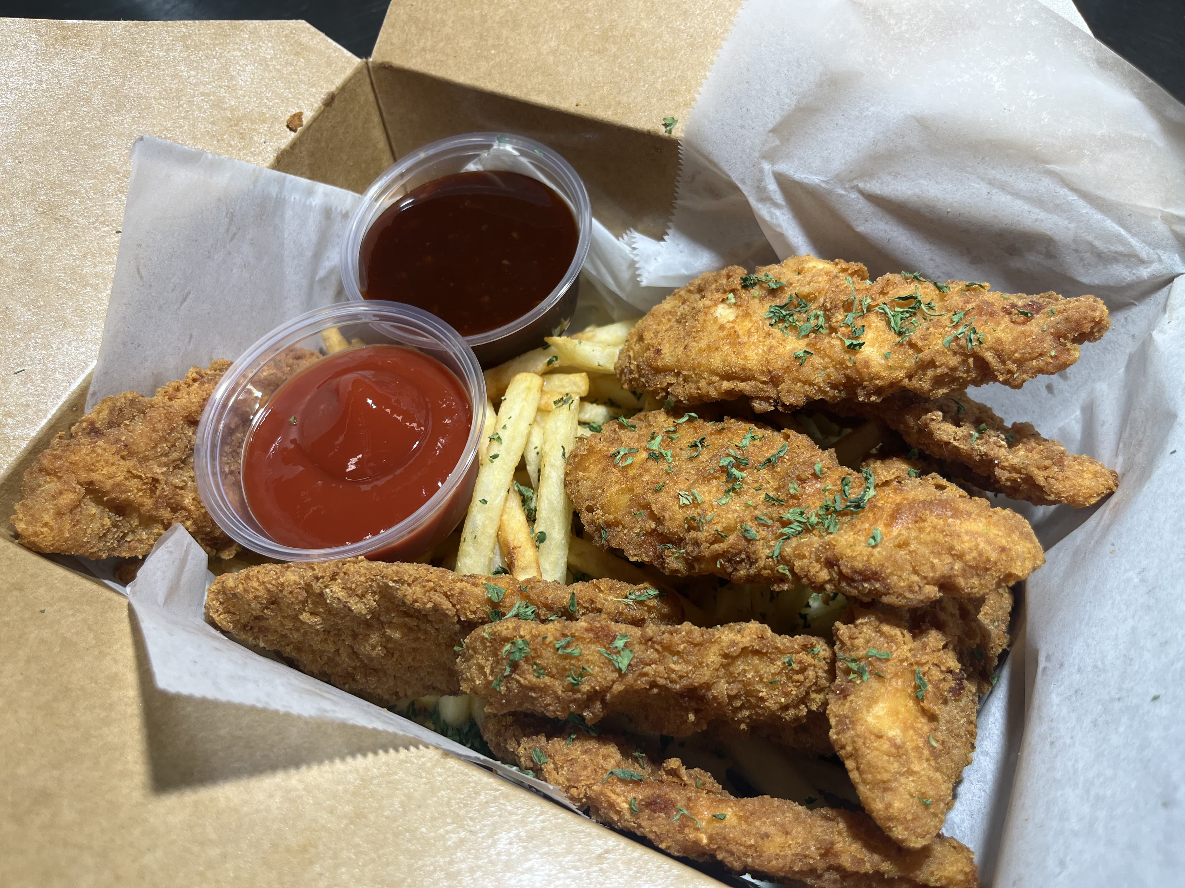 Chicken Tender Basket.