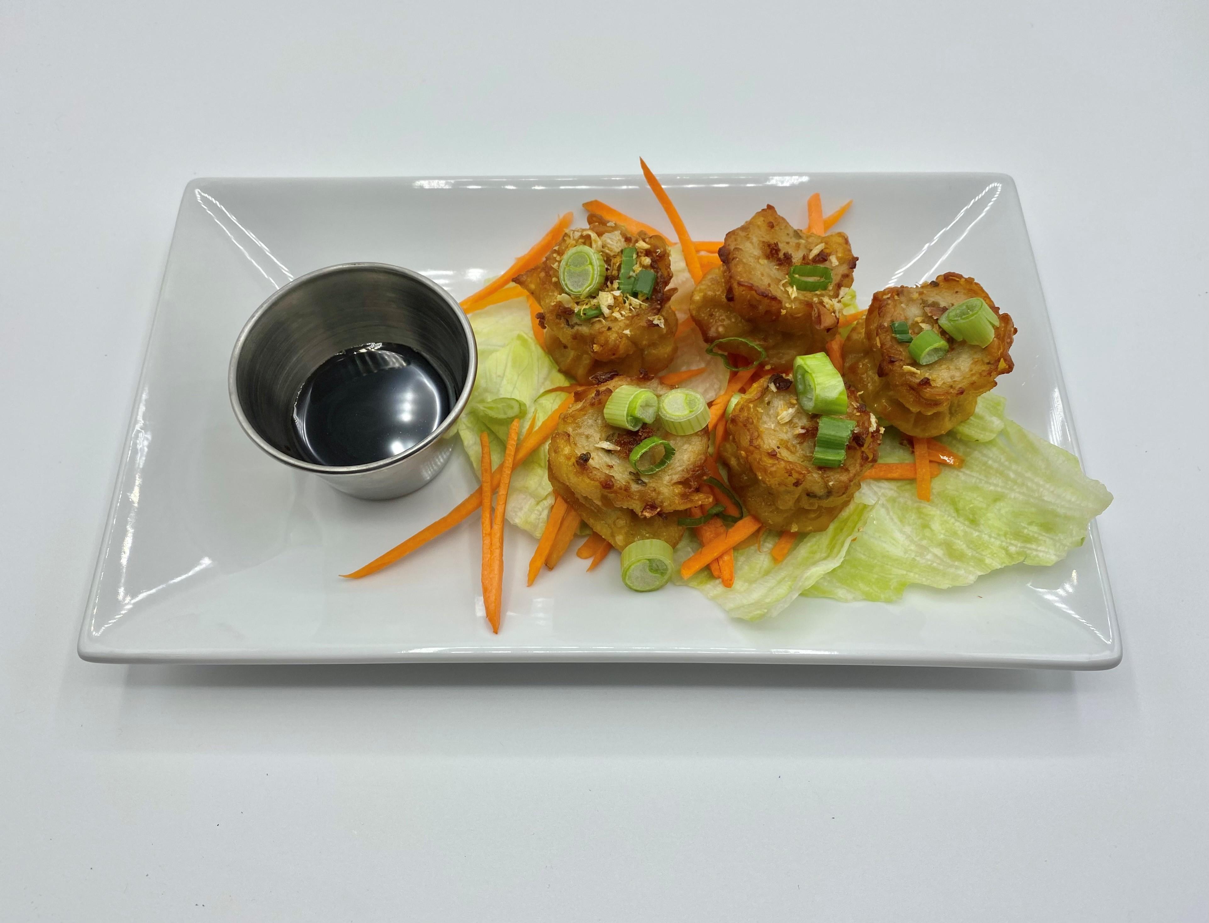 Thai Chicken Dumplings.