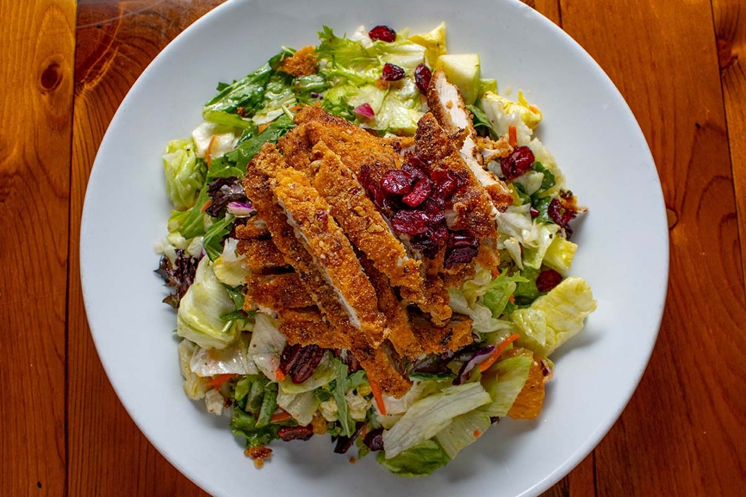Pecan Crusted Chicken Salad.