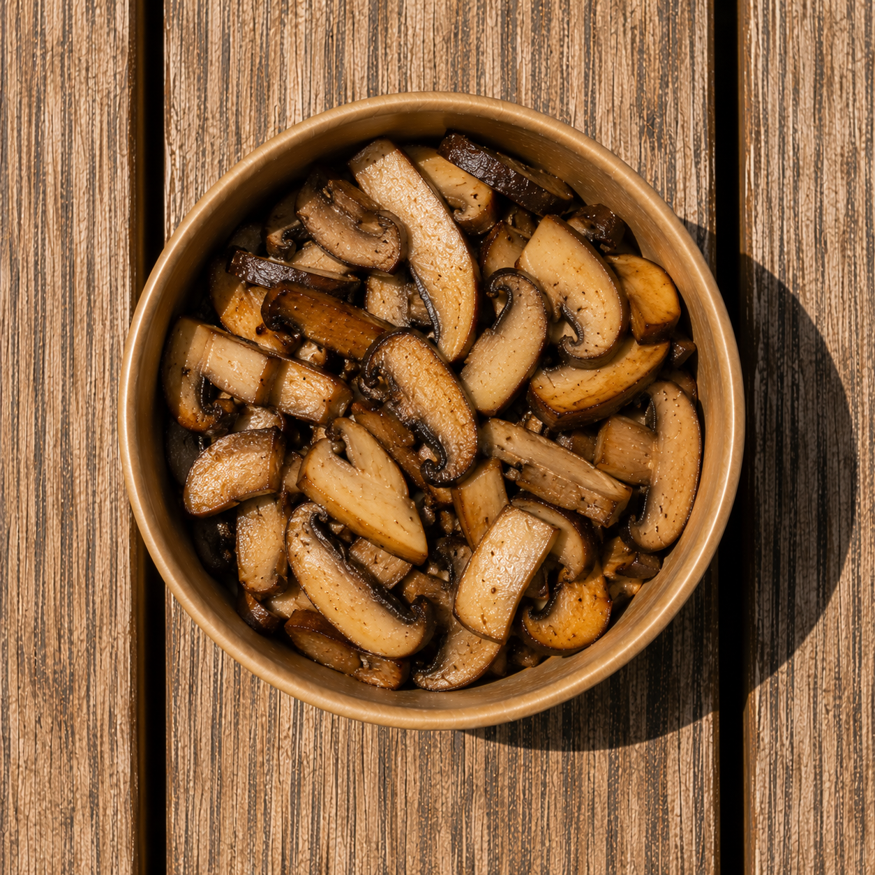 Ponzu Roasted Mushrooms.