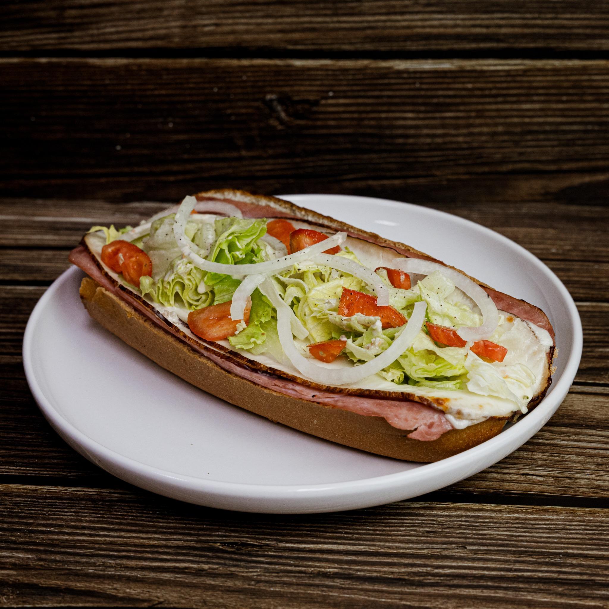Ham & Cheese Sub.
