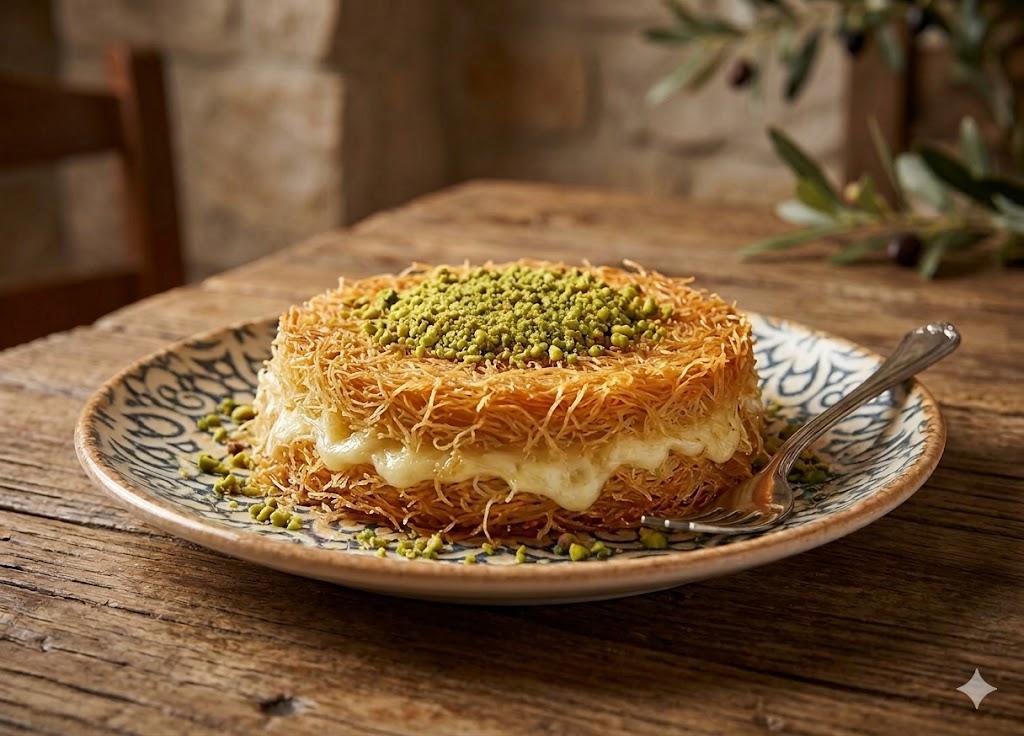 Knafeh.