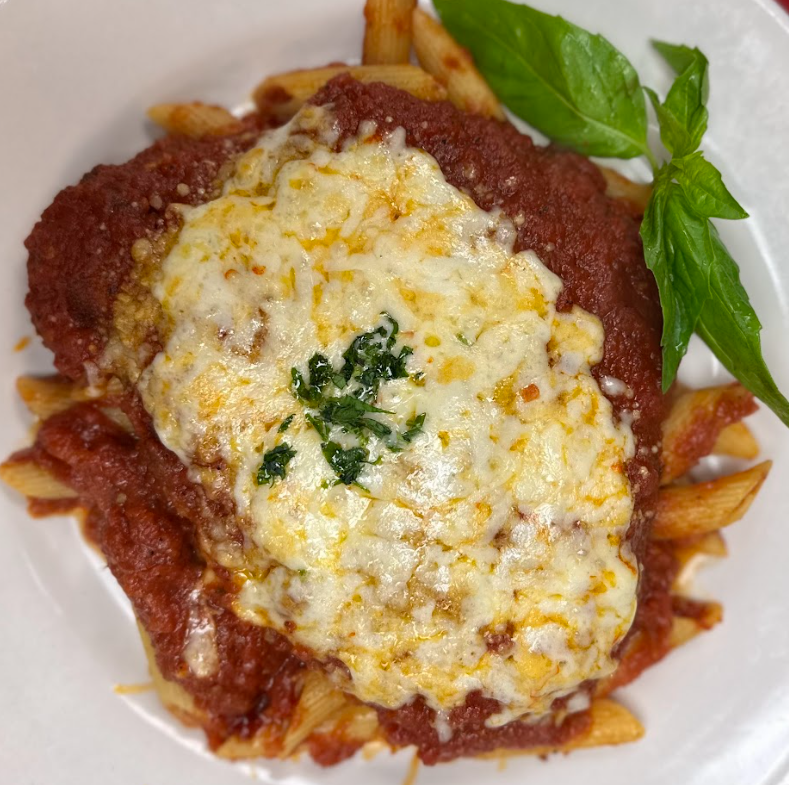 D-Veal Parmesan.