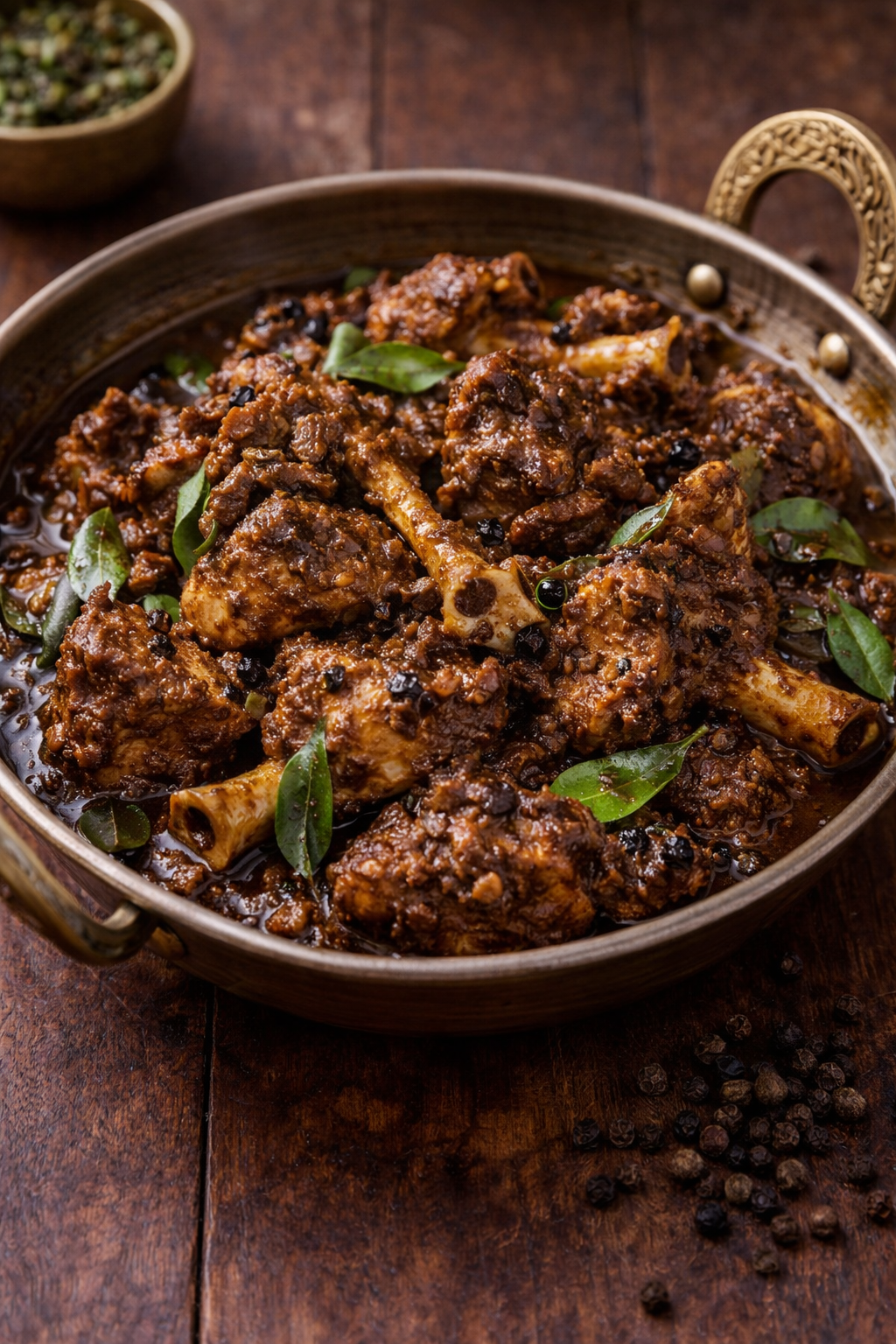 Miriyalu Mamsam (Goat Bone-In).