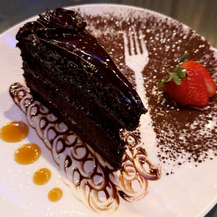 Chocolate Fudge Cake.