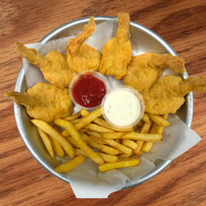 Fried Shrimp Platter.