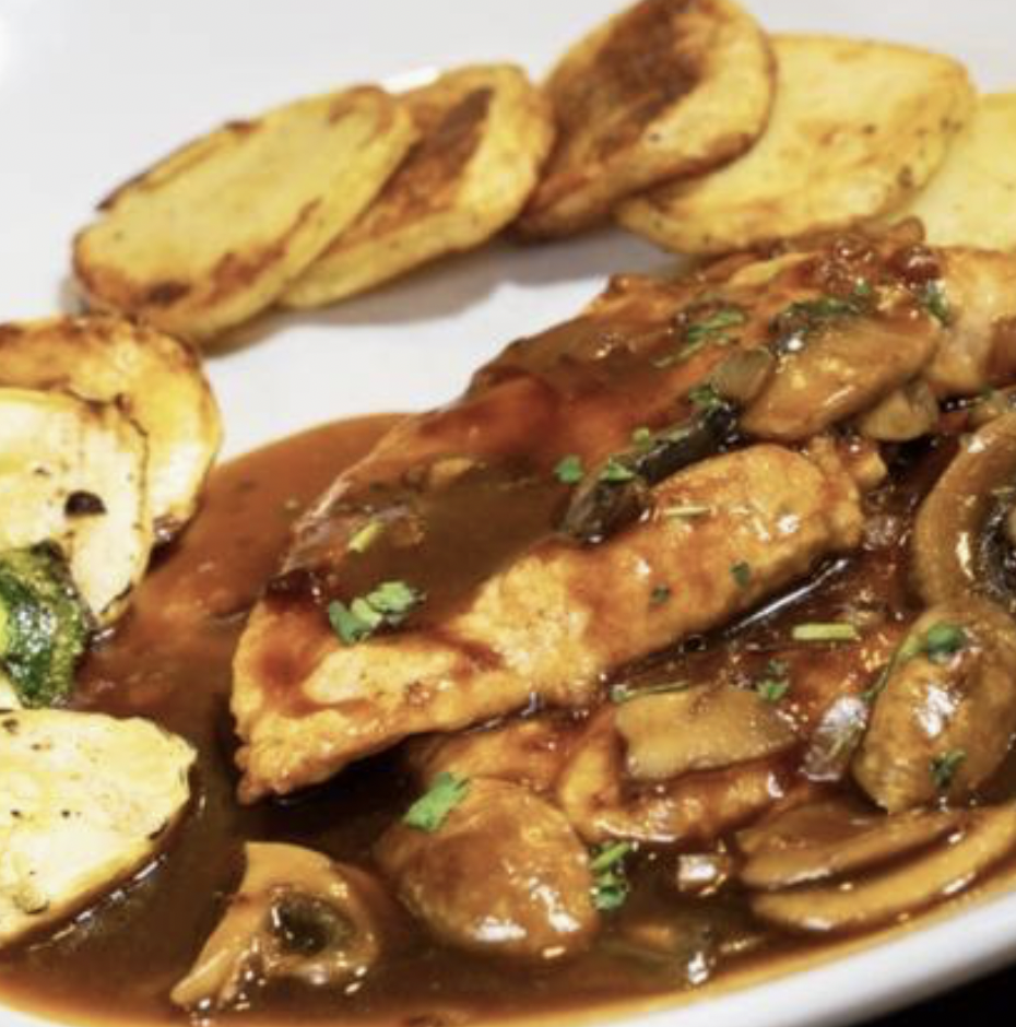 Veal Marsala.
