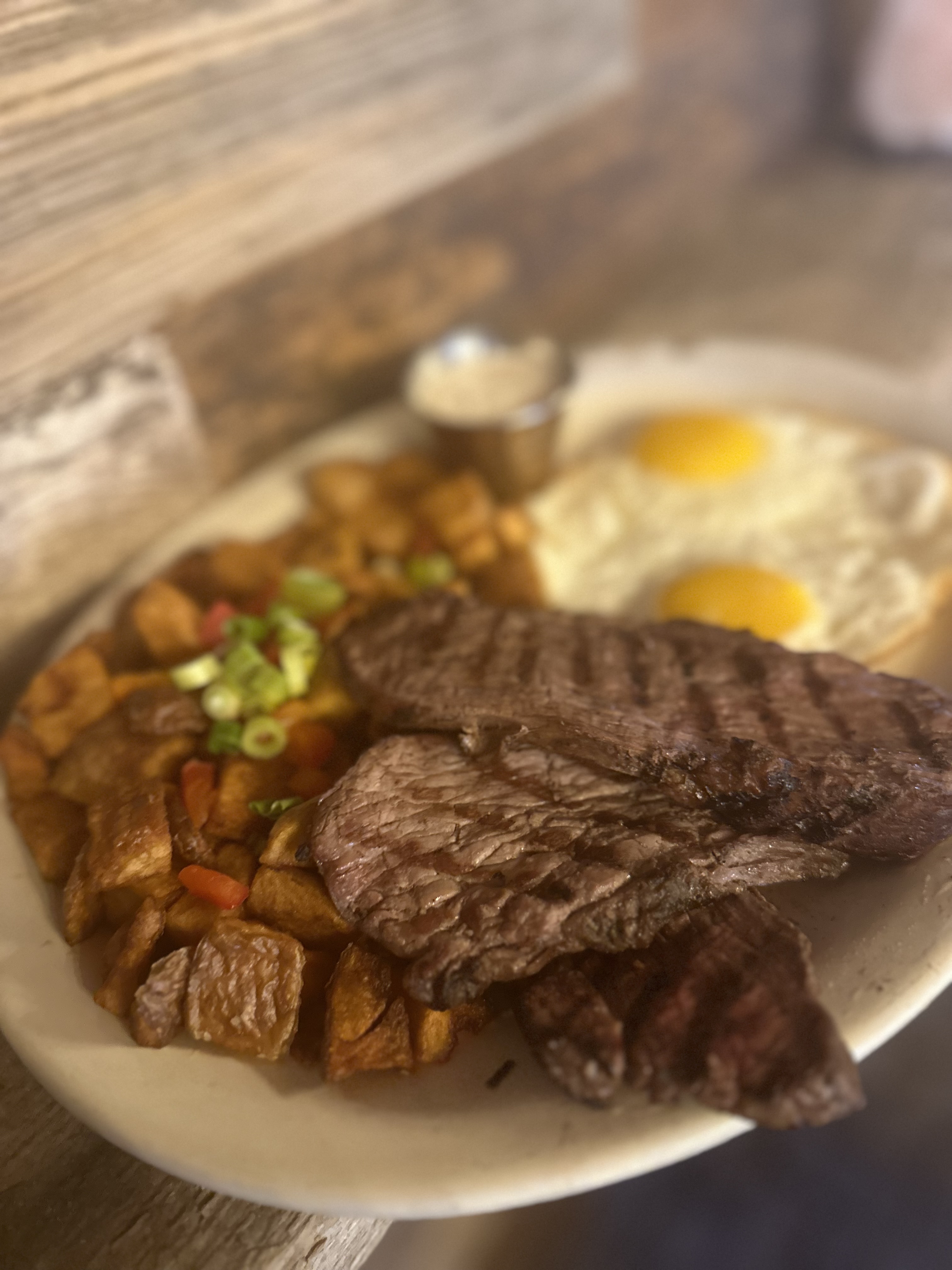 Steak & Eggs.