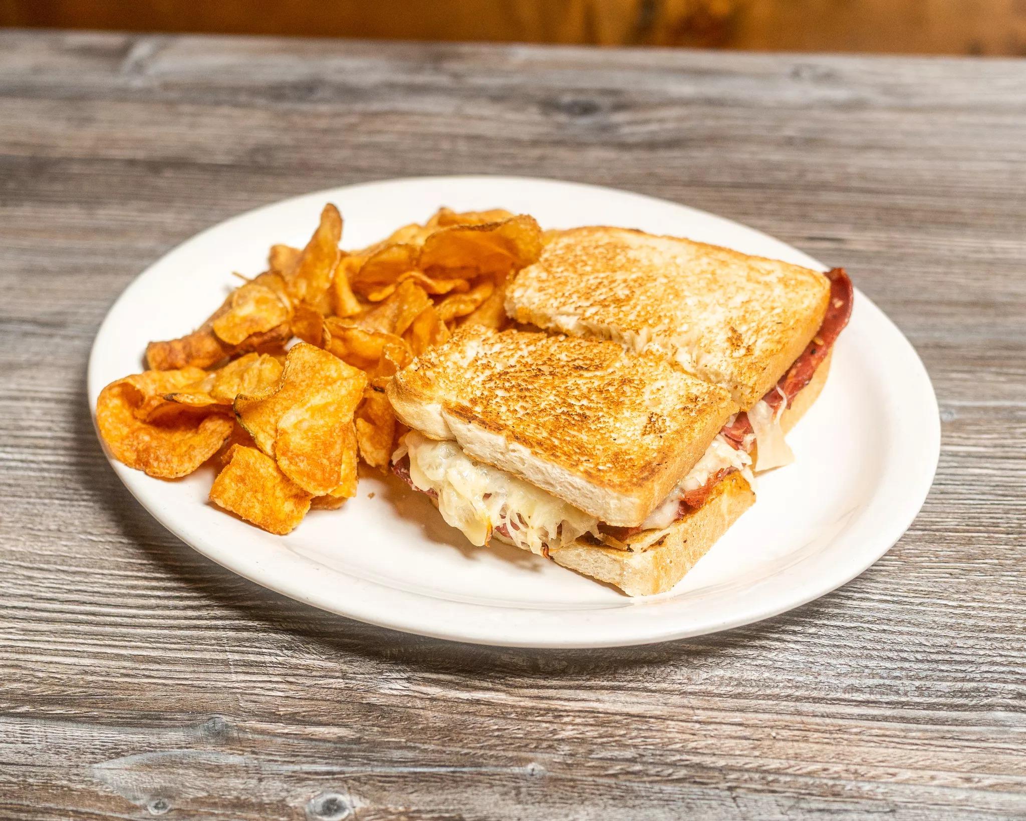 Fork and Spoon Reuben Sandwich.