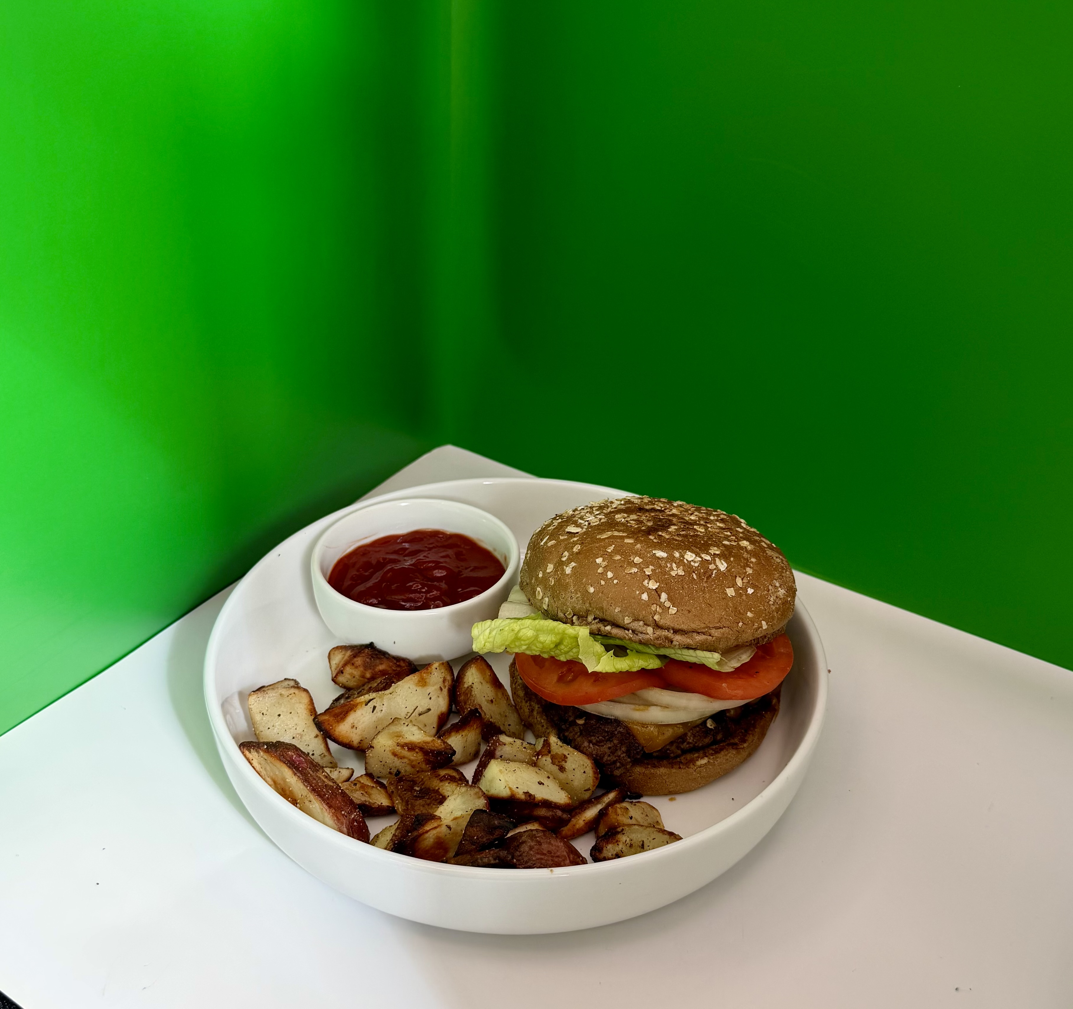 Bison Burger.
