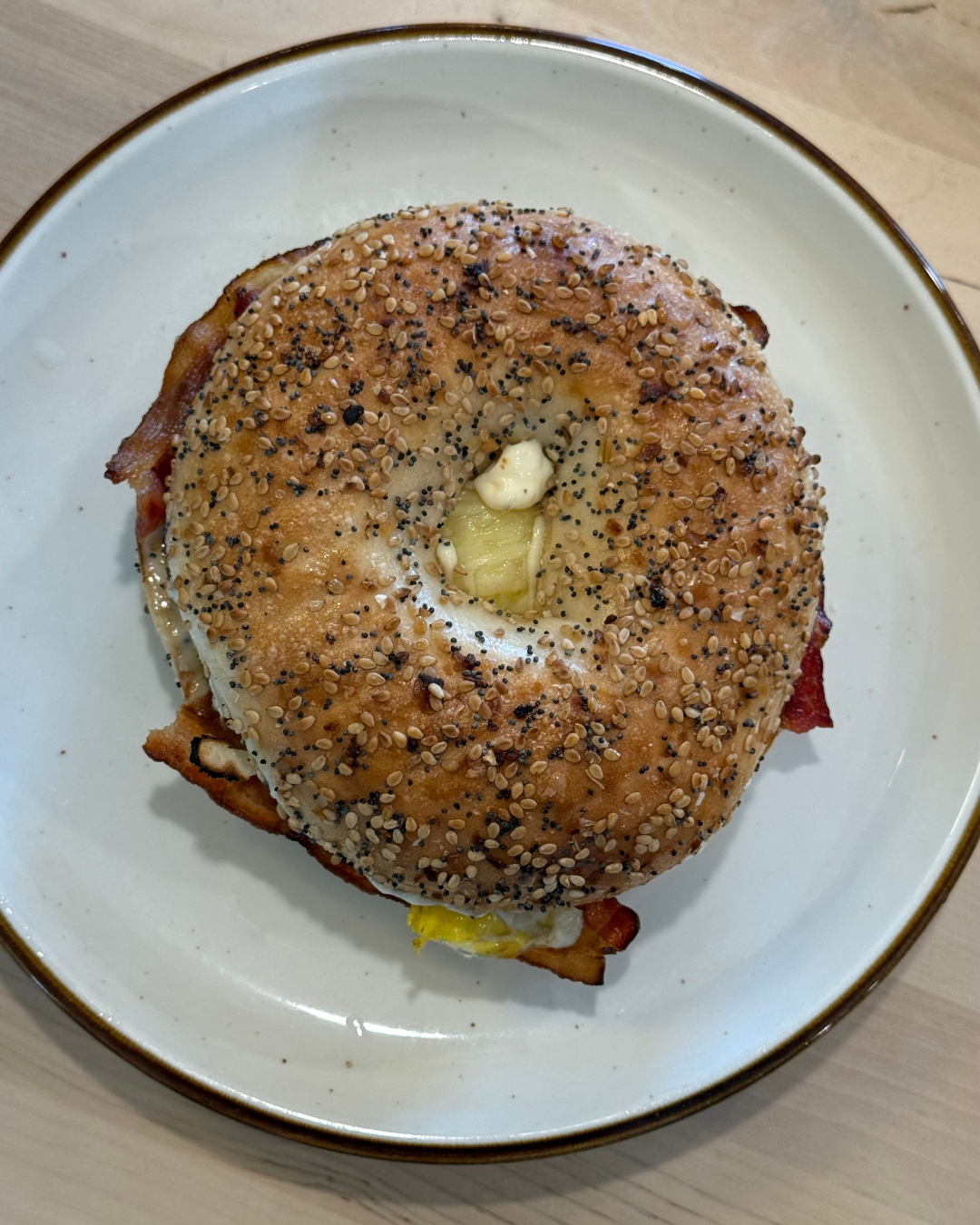 Bacon Egg and Cheese.