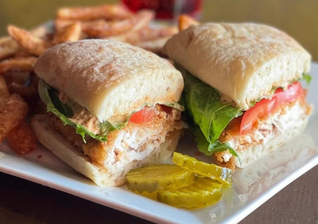 Walleye Po Boy.