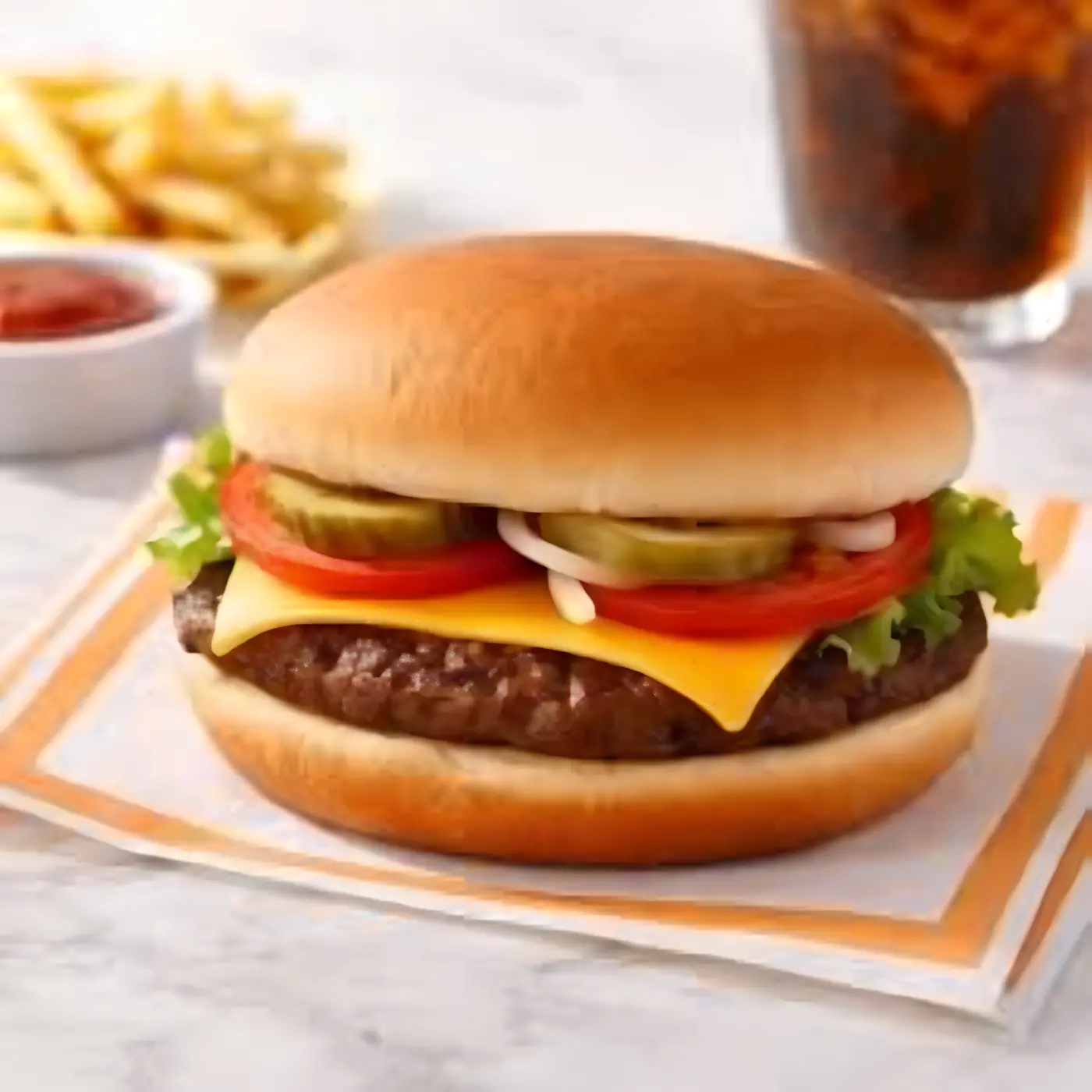CHEESEBURGER Deluxe (Double).