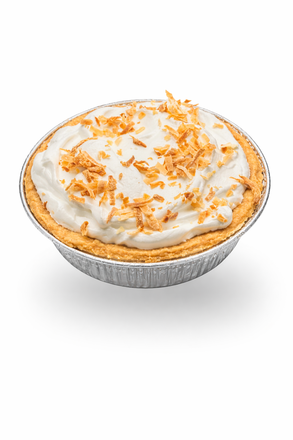 Coconut Cream Mini Pie.