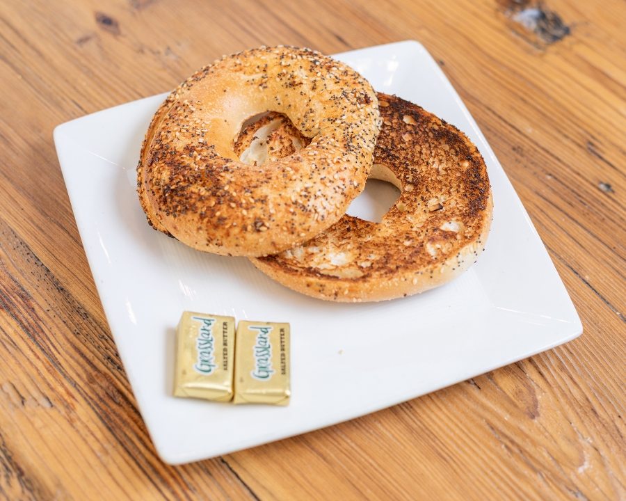 Bagel With Butter.