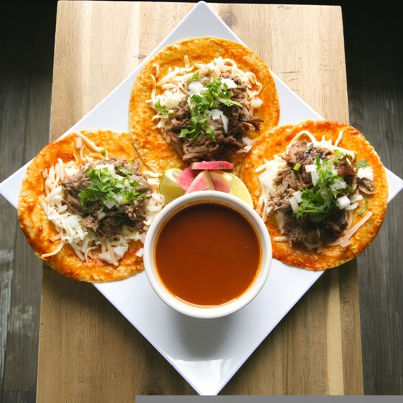 Tijuana Birria (3 Tacos).