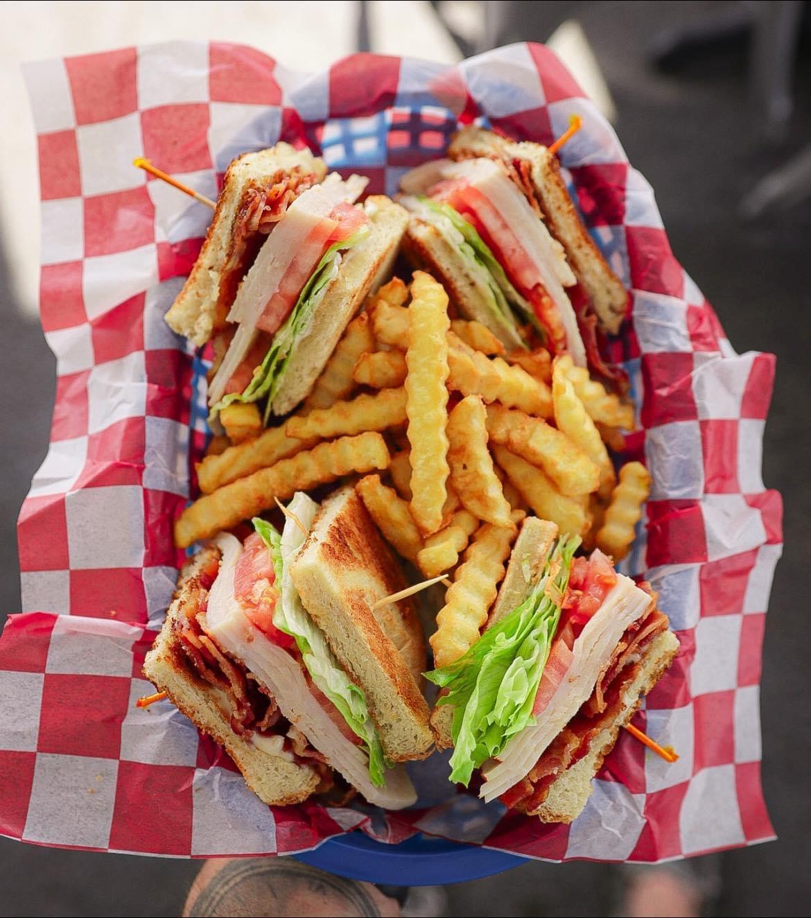 Turkey Bacon Club.