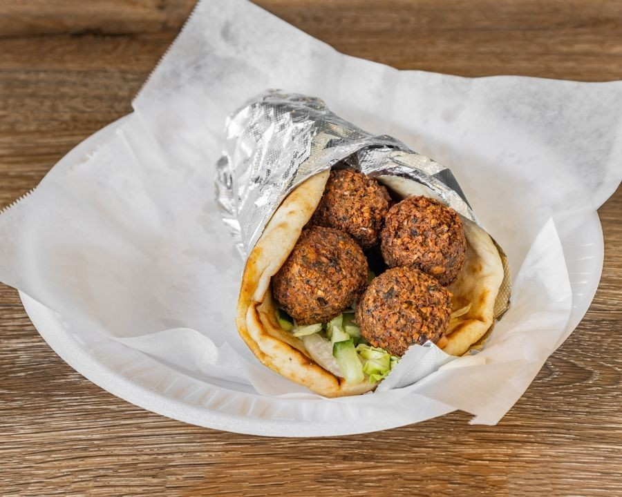 Falafel Sandwich.