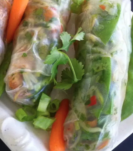 Chicken Garden Rolls.
