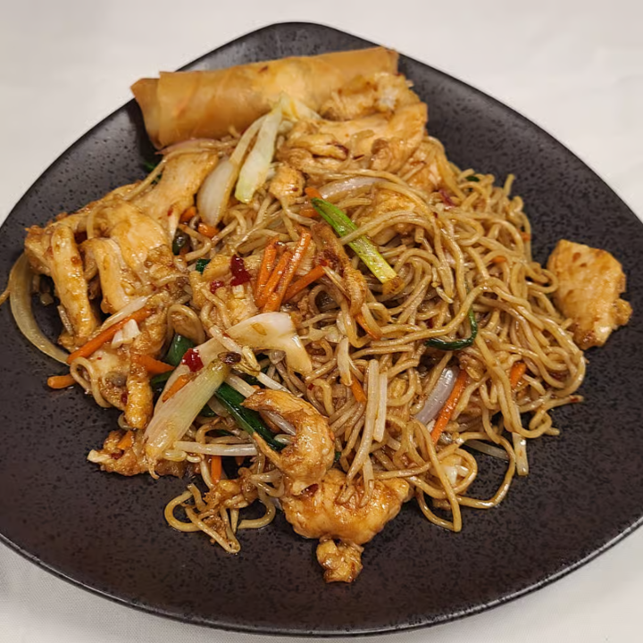 L-Beef Lo Mein.