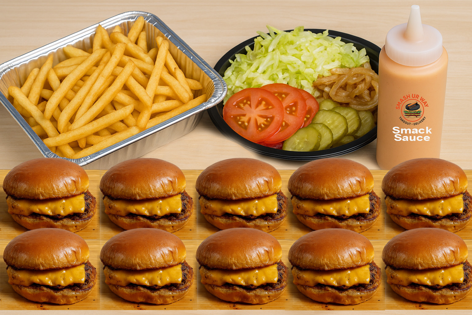 The OG Smash Catering Pack.