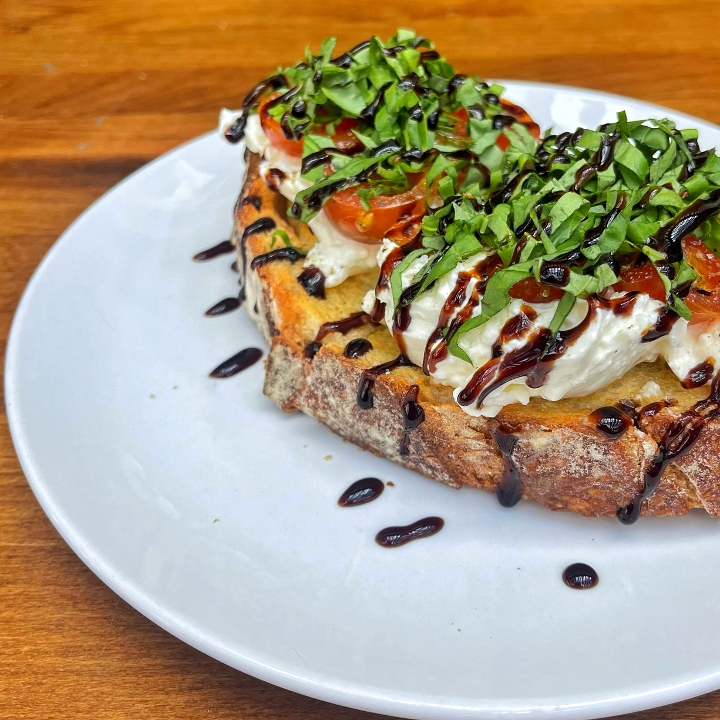 Burrata Brushetta.