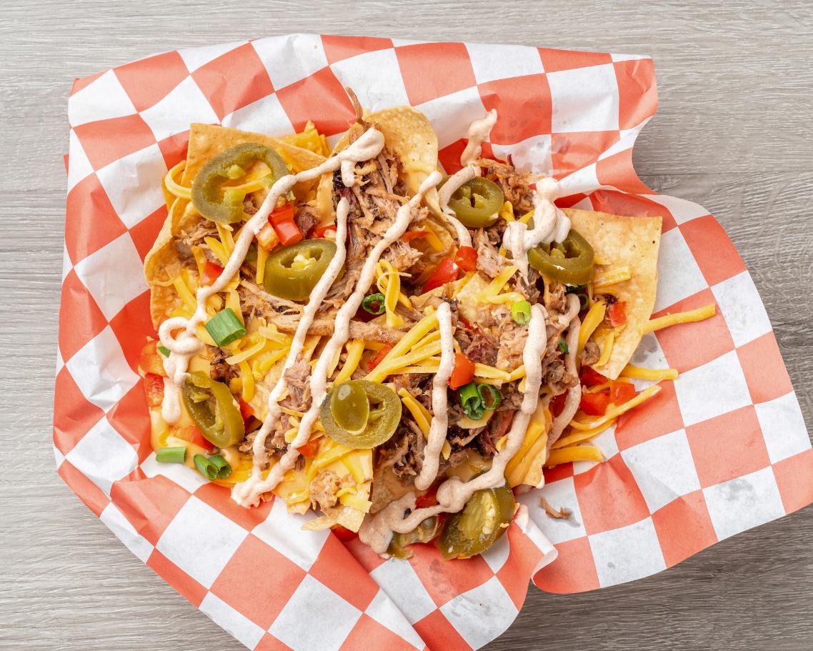 BBQ Nachos.