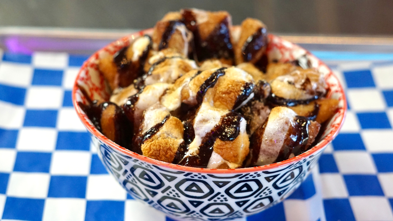 DETROIT S'MORES DOUGH DOTS.