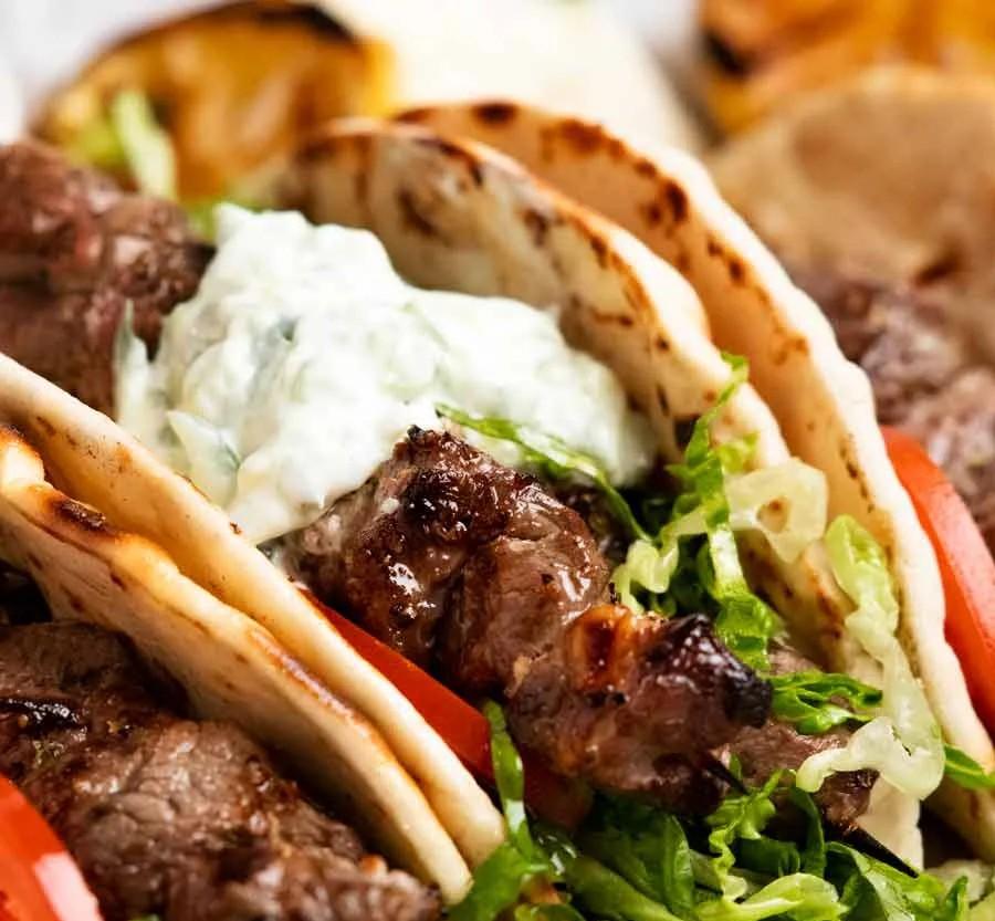 LAMB SOUVLAKI PITA sw.