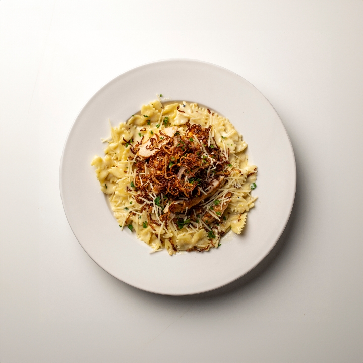 Grilled Chicken Alfredo.