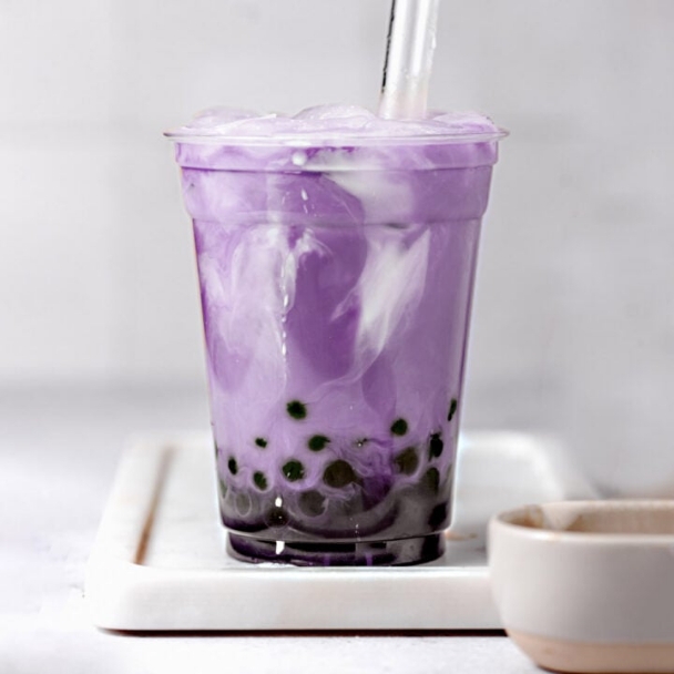Taro Milk Tea.