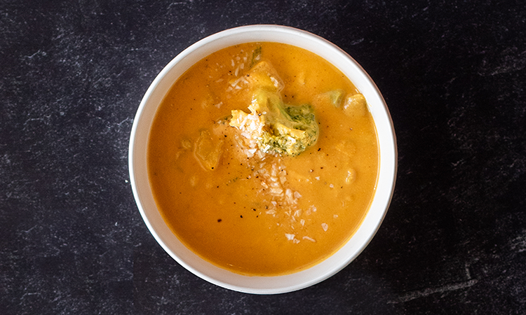 Broccoli Cheddar.