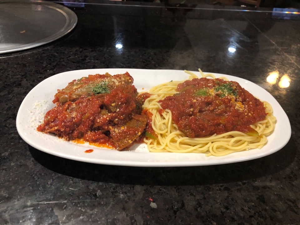 Sausage, Peppers, and Onions.