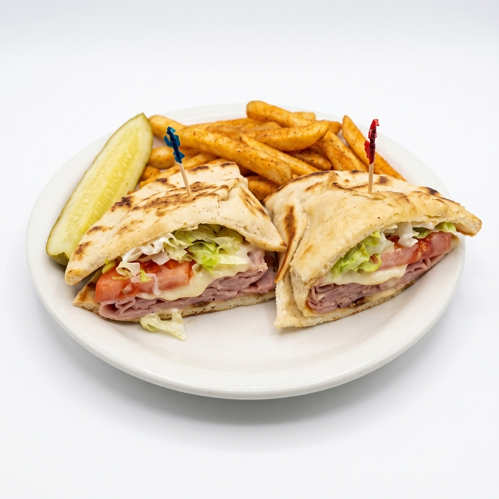Deli Style Hot Ham & Cheese.