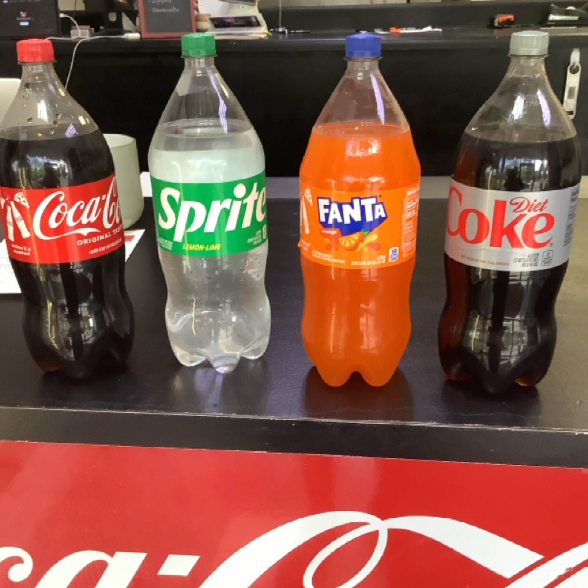 2 Liter Soda.