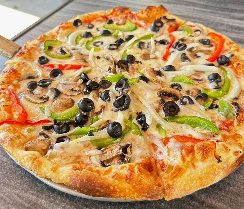 Veggie Feast Pizza.