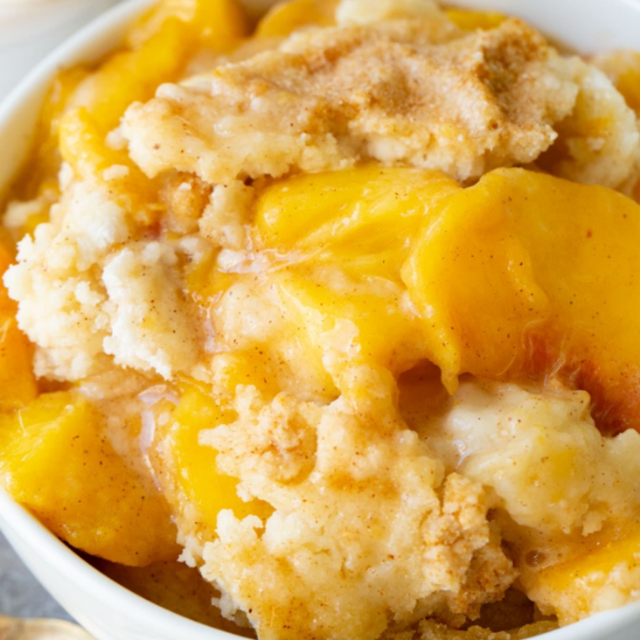 Peach Cobbler.