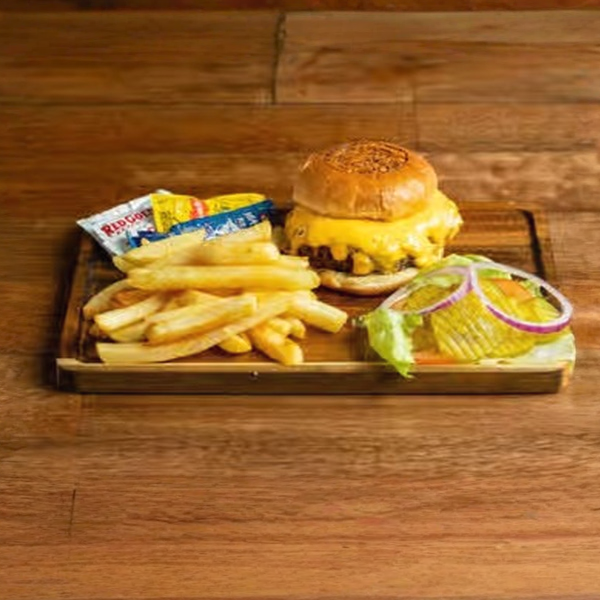 Half Pound Burger.